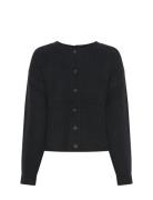 Mschgittel Peggy Pullover Tops Knitwear Jumpers Navy MSCH Copenhagen