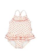 Swinnie Bathing Suit Badedrakt Badetøy Red MarMar Copenhagen