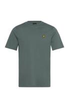 Plain T-Shirt Tops T-shirts Short-sleeved Green Lyle & Scott