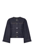 Jacket Biona Dongerijakke Denimjakke Navy Lindex