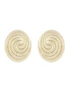 Gisele Twist Ear Plain G Accessories Jewellery Earrings Studs Gold SNÖ...