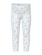 Nmfvemia Legging Bottoms Leggings White Name It