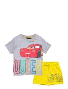 T Shirt + Short Sets Sets With Short-sleeved T-shirt Multi/patterned B...