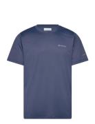 Columbia Hike Crew Sport T-shirts Short-sleeved Navy Columbia Sportswe...