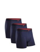 Men's Bamboo Trunks Sport Boxers Navy Danish Endurance