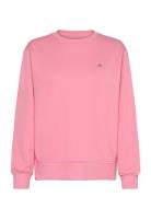 Shield C-Neck Sweat Tops Sweat-shirts & Hoodies Sweat-shirts Pink GANT