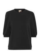 Culida Chabrina Blouse Tops Blouses Short-sleeved Black Culture