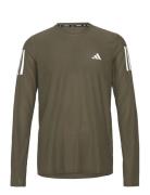 Own The Run Longsleeve Sport T-shirts Long-sleeved Khaki Green Adidas ...