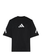 J Zne Tee Tops T-shirts Short-sleeved Black Adidas Sportswear