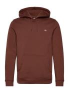 Oakport Hoodie Designers Sweat-shirts & Hoodies Hoodies Brown Dickies