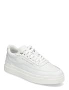 Modern Court Sneaker Lthr Lave Sneakers White Tommy Hilfiger