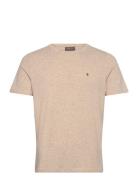 James Tee Designers T-shirts Short-sleeved Beige Morris