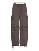 Loose Nylon Cargo Trousers Bottoms Trousers Cargo Pants Brown Monki