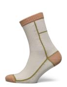 Helen Socks Lingerie Socks Regular Socks Cream Mp Denmark