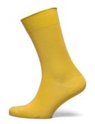 Laura Socks Lingerie Socks Regular Socks Yellow Mp Denmark