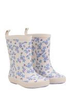 Wellies W. Aop Shoes Rubberboots High Rubberboots Blue CeLaVi