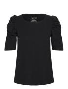 Cwadrienne Tops T-shirts & Tops Short-sleeved Black Claire Woman