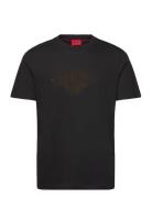 Dalendi Designers T-shirts Short-sleeved Black HUGO