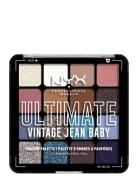 Ultimate Shadow Palette 16-Pan Vintage Jean Baby Øyenskygge Palett Smi...