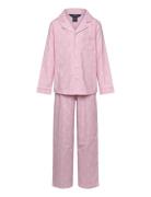 Sl-Sleepwear Pyjamas Sett Pink Ralph Lauren Kids