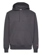 Hooded Sweatshirt Tops Sweat-shirts & Hoodies Hoodies Black Champion