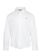 Pique Regular Shirt Ls Tops Shirts Long-sleeved Shirts White Tommy Hil...