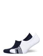 Th Men Footie Hc 2P Monogram Stripe Ankelsokker Korte Strømper White T...