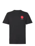 Japanese Sun T-Shirt - Black Designers T-shirts Short-sleeved Black Ed...