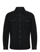 Demari Tops Overshirts Black Reiss