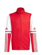 Sq25 Tr Jkt Y Sport Sweat-shirts & Hoodies Sweat-shirts Red Adidas Per...