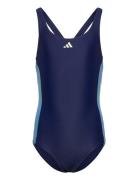 Cut 3S Suit Sport Swimsuits Navy Adidas Performance