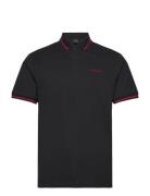 Hs Tipped Polo Designers Polos Short-sleeved Black Hackett London