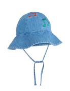 Note Emb Sun Hat Solhatt Blue Mini Rodini