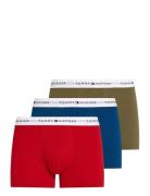 3P Trunk Boksershorts Red Tommy Hilfiger