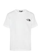 B Box Nse S/S Tee Sport T-shirts Short-sleeved White The North Face