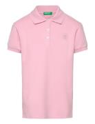H/S Polo Shirt Tops T-shirts Polo Shirts Short-sleeved Polo Shirts Pin...