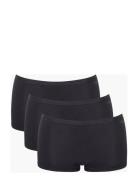 Sloggi Go Daily Cotton Short 3P Truse Brief Truse Black Sloggi