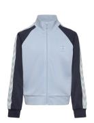 Hmldaily Zip Jacket Sport Sweat-shirts & Hoodies Sweat-shirts Blue Hum...