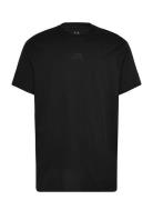 T-Shirt Tops T-shirts Short-sleeved Black Armani Exchange