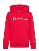 Hooded Sweatshirt Sport Sweat-shirts & Hoodies Hoodies Red Champion