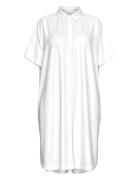 Slfblair 2/4 Short Shirt Dress Noos Kort Kjole White Selected Femme