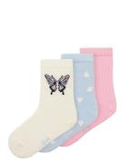 Nmfdorthea 3P Sock Socks & Tights Socks Pink Name It