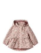 Nmfmalex08 Jacket Aop Fo Parkas Jakke Pink Name It
