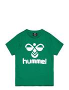 Hmltres T-Shirt S/S Sport T-shirts Short-sleeved Green Hummel