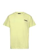 Hmlcasper T-Shirt S/S Sport T-shirts Short-sleeved Yellow Hummel