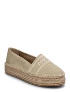 Denim Platform Espadrille Sandaler Espadrilles Lave Beige Tommy Hilfig...