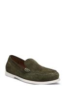 Merton Suede Venetian Loafer Mokasiner Lave Sko Green Polo Ralph Laure...