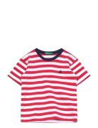 T-Shirt Tops T-shirts Short-sleeved Red United Colors Of Benetton