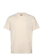 Loose T-Shirt Tops T-shirts Short-sleeved Cream Revolution