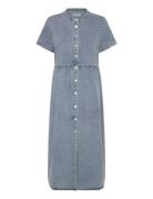 Aliyall Maxi Dress Ls Maxikjole Festkjole Blue Lollys Laundry